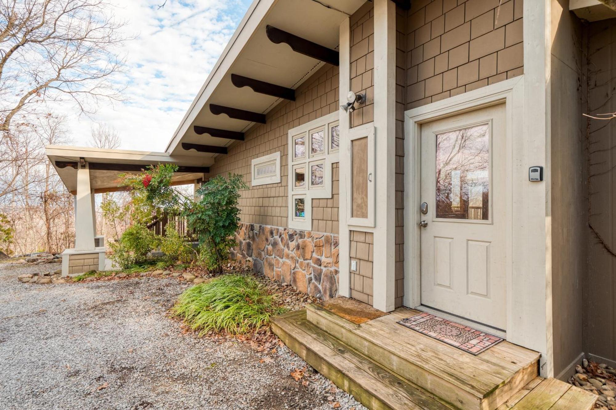 Chestnut By Avantstay Mountain Cabin W Treetop Views Hot Tub Game Room Gatlinburg Exterior foto
