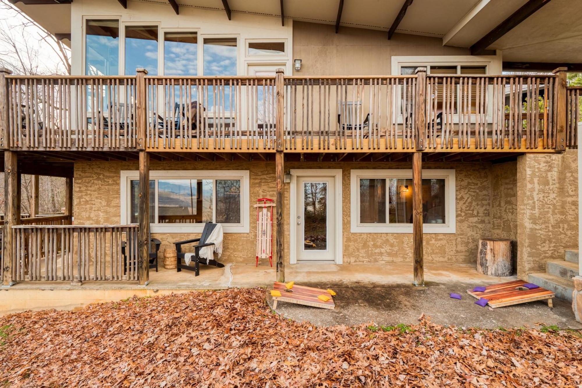 Chestnut By Avantstay Mountain Cabin W Treetop Views Hot Tub Game Room Gatlinburg Exterior foto