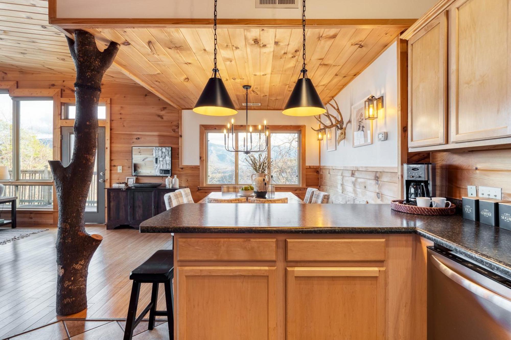 Chestnut By Avantstay Mountain Cabin W Treetop Views Hot Tub Game Room Gatlinburg Exterior foto