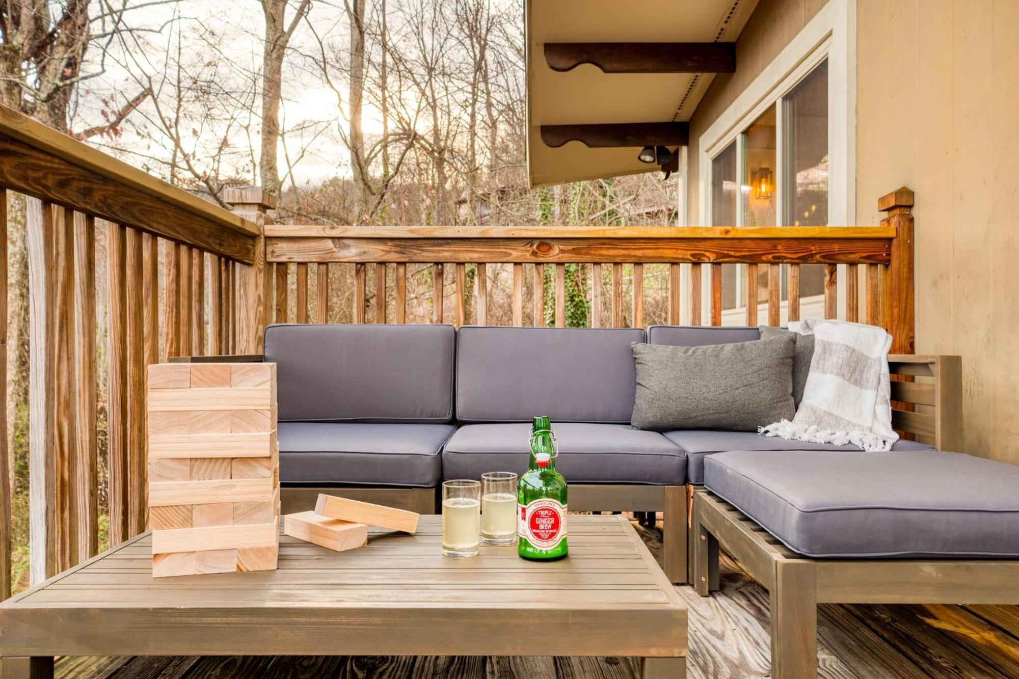 Chestnut By Avantstay Mountain Cabin W Treetop Views Hot Tub Game Room Gatlinburg Exterior foto
